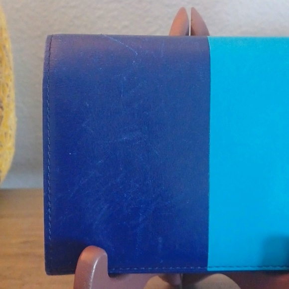 Vintage Yves Saint laurent Two-tone Bi-Fold Wallet - Picture 3 of 15